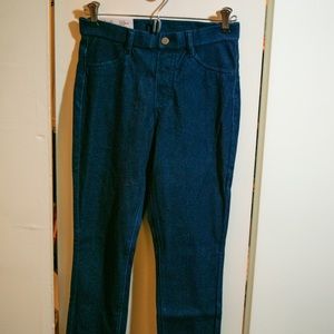 NWT Uniqlo S denim leggings pants